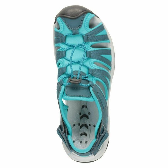 Mountain Warehouse Seaside Womens Drainage Sandals Hook & Loop Fastening Shoes - Picture 6 of 6